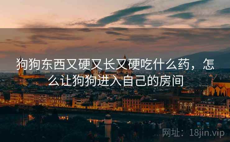 狗狗东西又硬又长又硬吃什么药，怎么让狗狗进入自己的房间